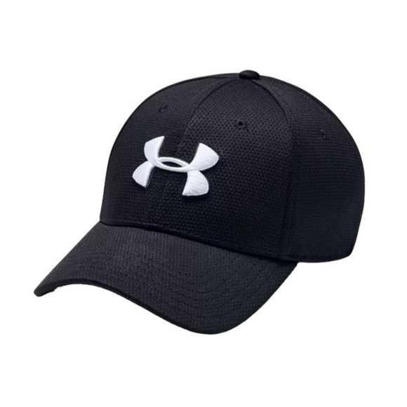 Under Armour Men's UA Blitzing‎ II Stretch Fit Cap L/XL 1254123-001 Black/White - Picture 1 of 2
